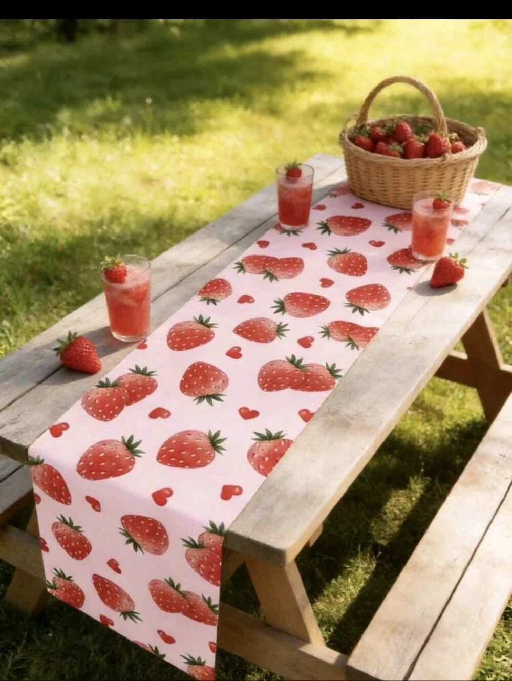 Strawberry 🍓 Table Runner NEW